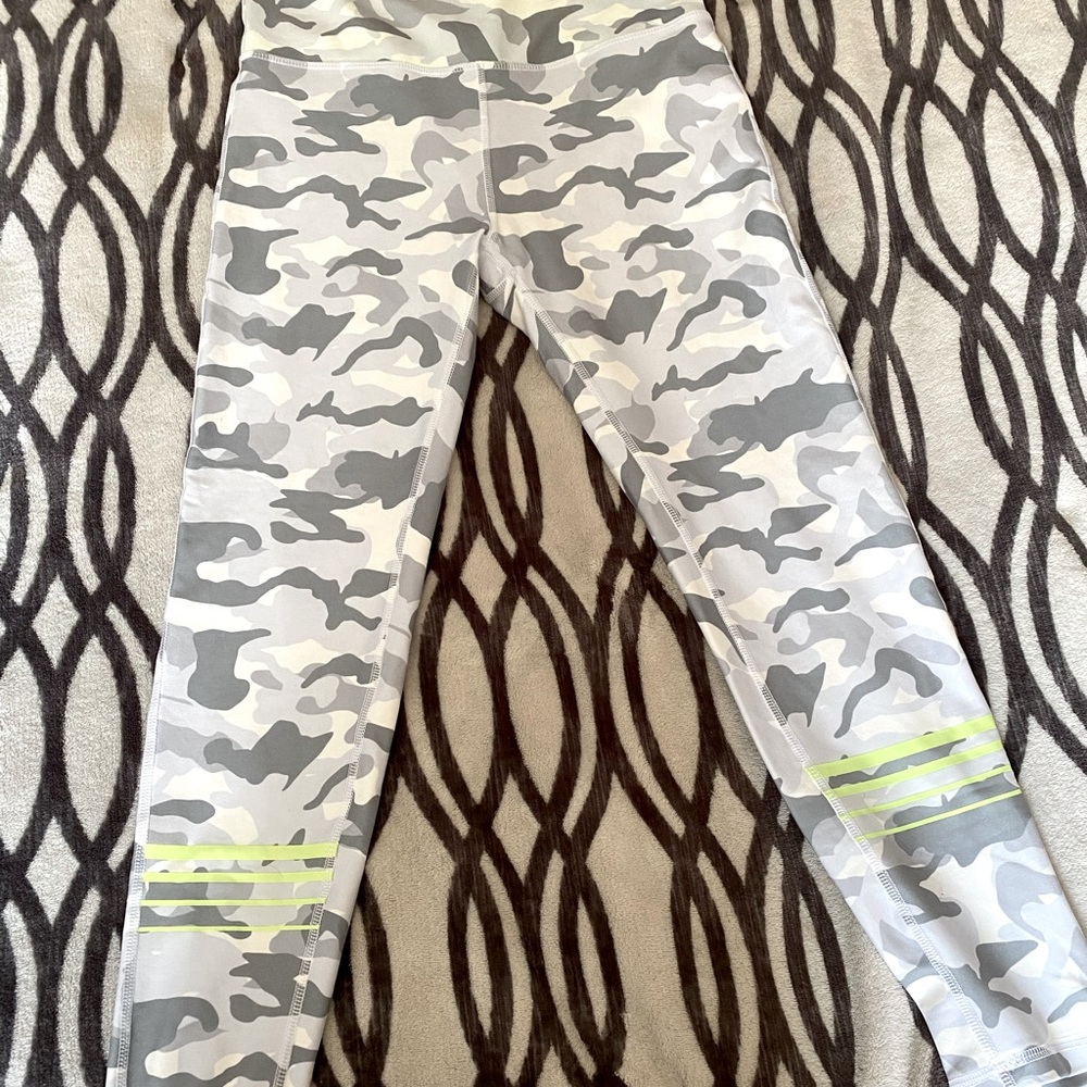 Grey Camo Workout Leggings